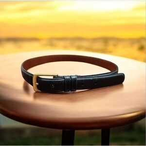 Coach Black Leather Belt Size 30''/75 cm